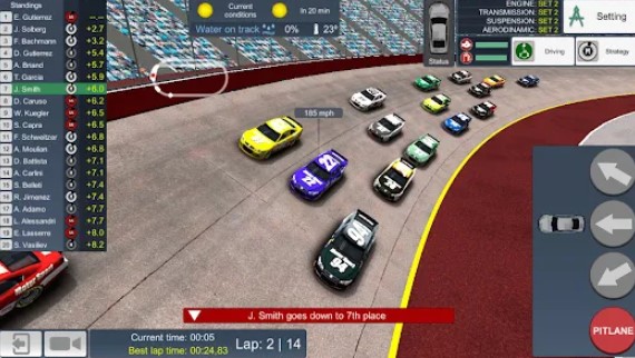american speedway manager MOD APK Android