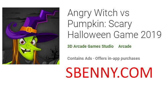 angry witch vs pumpkin scary halloween game 2019