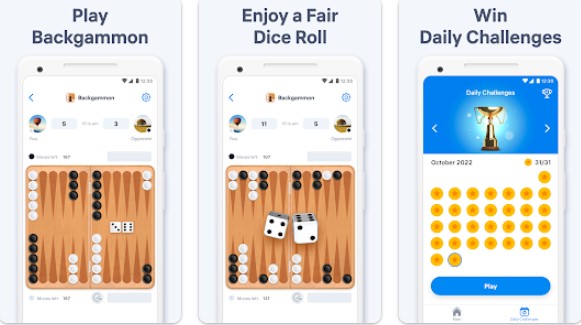 backgammon board game APK Android