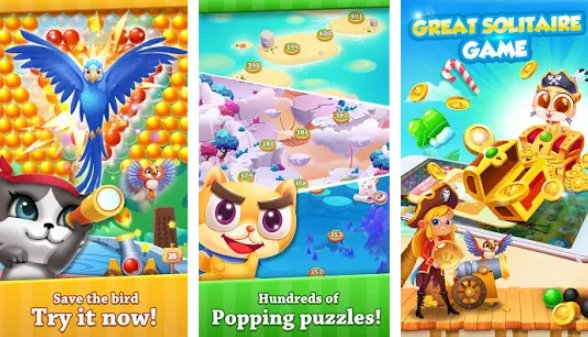 bubble shooter pirate MOD APK Android