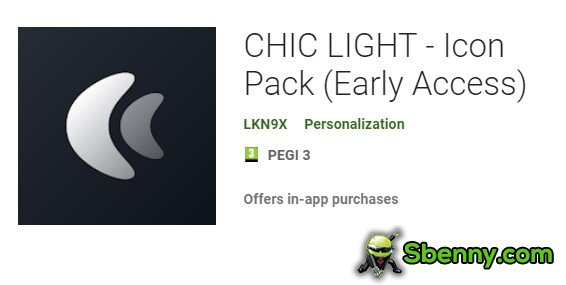 chic light icon pack early access