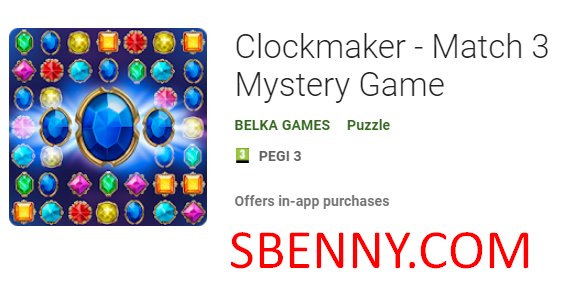 clockmaker match 3 mystery game