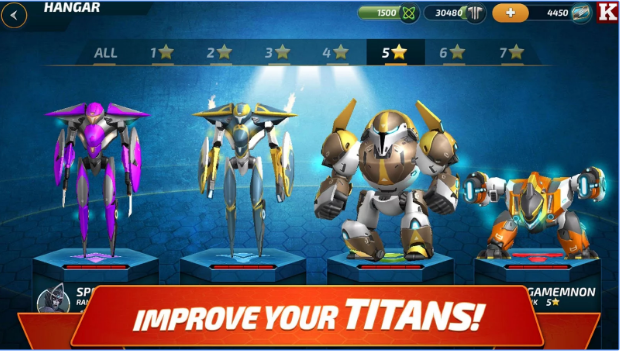 forge of titans mech wars MOD APK Android