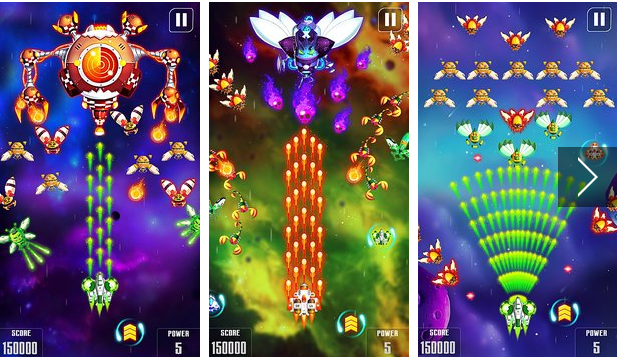 galaxy attack Space Shooter MOD APK Android