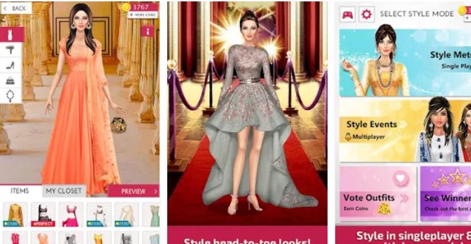 indian fashion stylist MOD APK Android