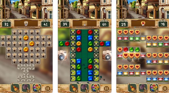 jewel pretty alley match 3 MOD APK Android