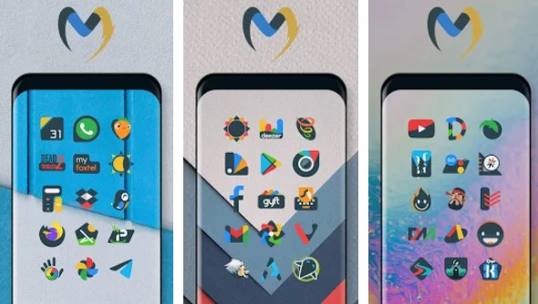 material ui dark icon pack MOD APK Android