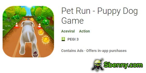 pet run puppy dog game