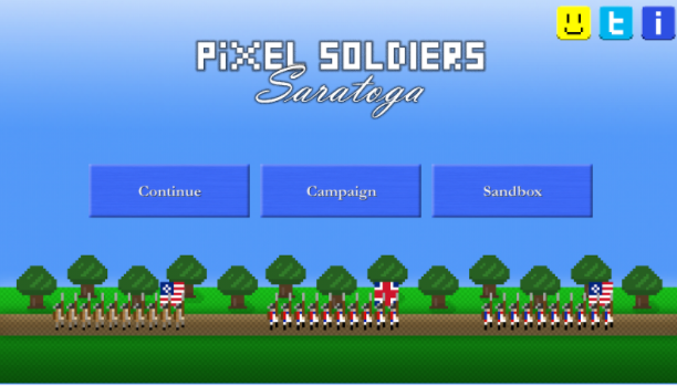 pixel soldiers saratoga 1777