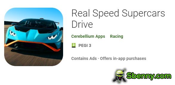 real speed supercars drive