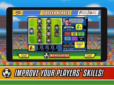 Soccer Heroes RPG MOD APK Android Free Download