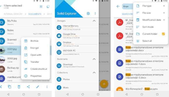 solid explorer file manager MOD APK Android