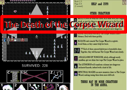 the death of the corpse wizard