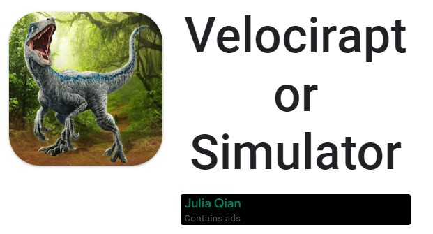 velociraptor simulator