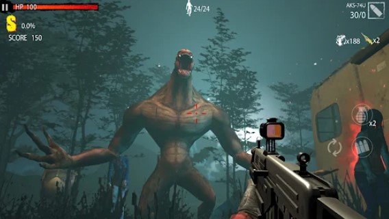 zombie hunter d day 10mil plus MOD APK Android