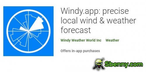 Windy.app: precise local wind &amp; weather forecast MOD APK