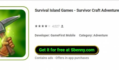 Survival Island Games - Survivor Craft Adventure MOD APK