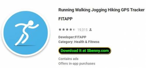 Running Walking Jogging Hiking GPS Tracker FITAPP MOD APK