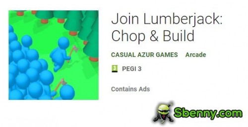 Join Lumberjack: Chop &amp; Build MOD APK
