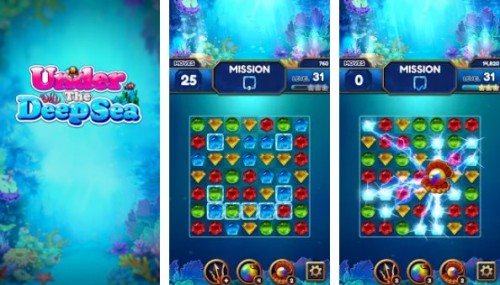 Under the Deep Sea: Jewel Match3 Puzzle MOD APK