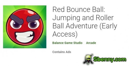 Red Bounce Ball: Jumping and Roller Ball Adventure MOD APK