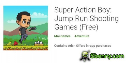 Super Action Boy: Jump Run Shooting Games MOD APK