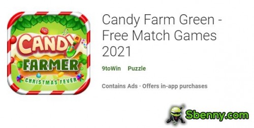 Candy Farm Green - Free Match Games 2021 MOD APK