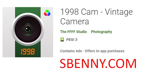 1998 cam vintage camera