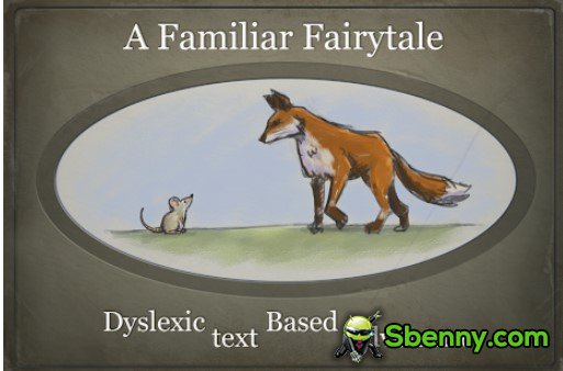a familiar fairytale dyslexic text based adventure