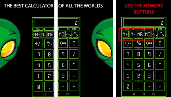 alien calculator pro MOD APK Android