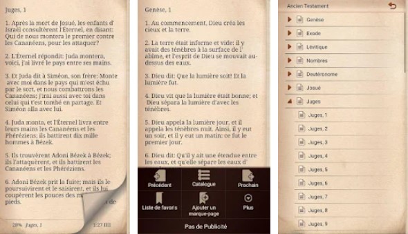 ancien testament la bible en français MOD APK Android