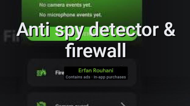 anti spy detector and firewall