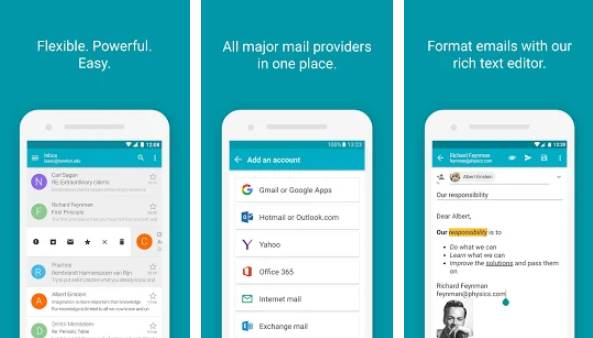 aquamail email app MOD APK Android