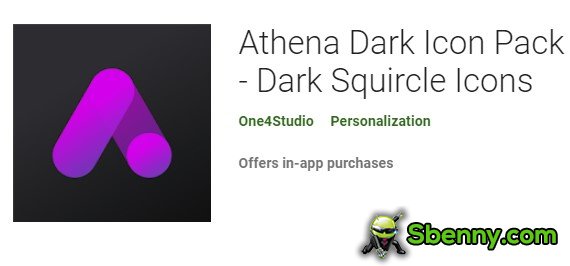 athena dark icon pack dark squircle icons