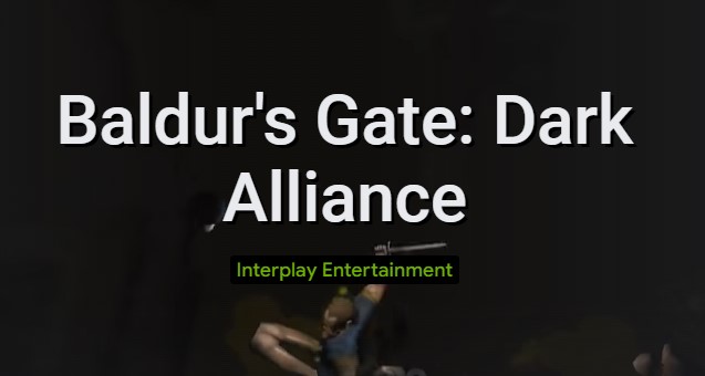baldur s gate dark aliance