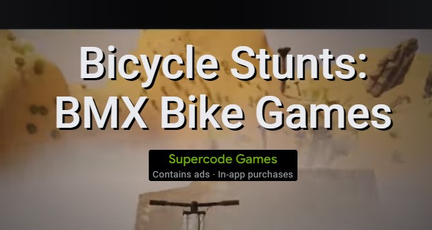 bicycle stunts bmx bike games