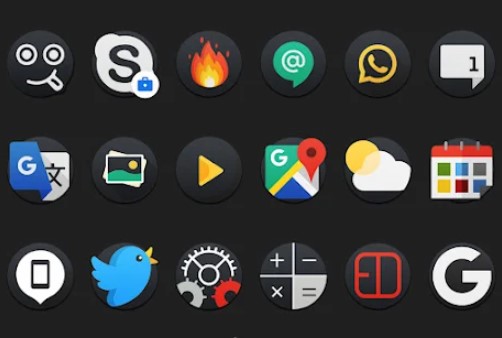 blax icon pack MOD APK Android
