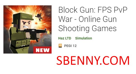 block gun fps pvp war online gun shooting games