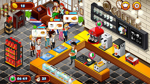 cafe panic cooking restaurant MOD APK Android