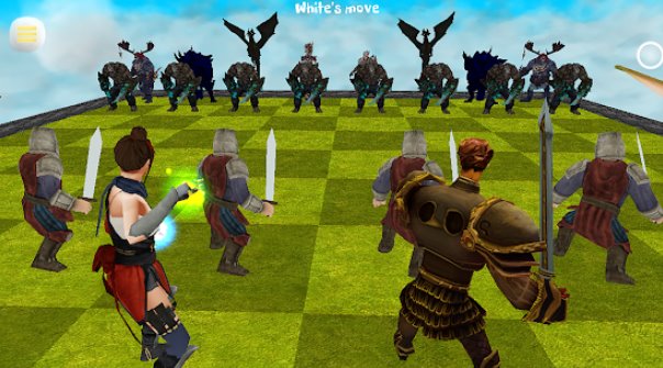 chess 3d animation real battle chess 3d online MOD APK Android