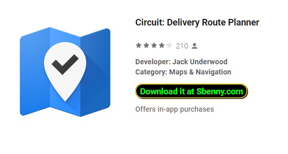circuit delivery route planner