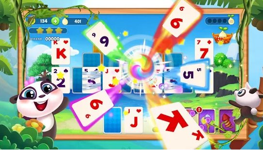 classic solitaire panda MOD APK Android