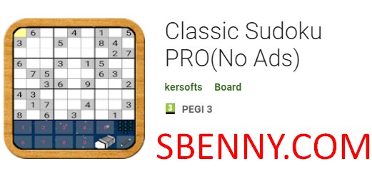 classic sudoku pro no ads