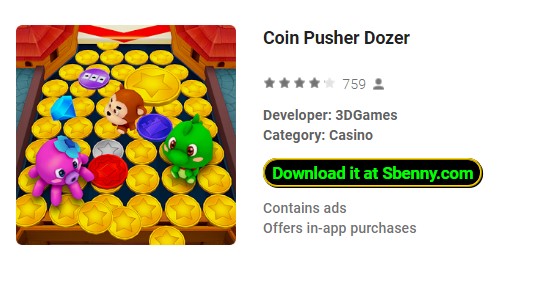 coin pusher dozer