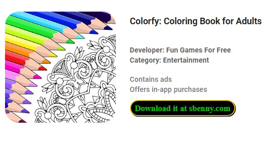 colorfy coloring book for adults free