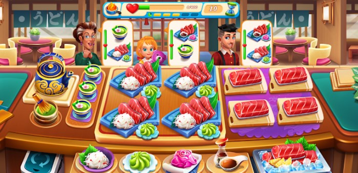 cooking kawaii cooking game madness fever MOD APK Android