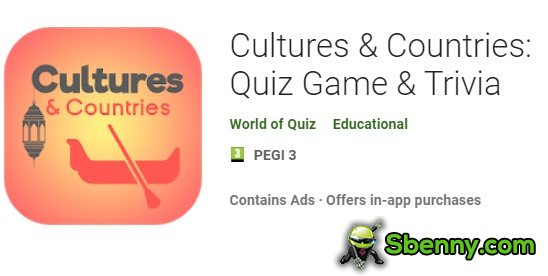 cultures and countries quiz game and trivia