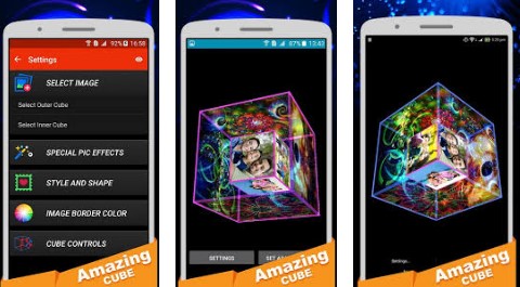 amazing cube lwp pro MOD APK Android