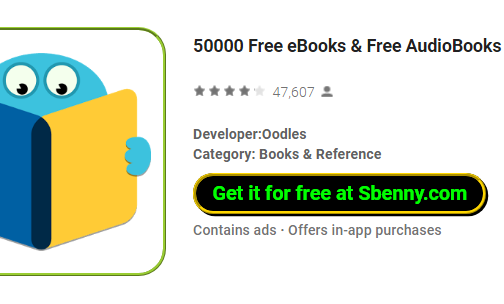 50000 free ebooks and free audiobooks
