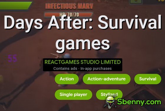 days after survival games